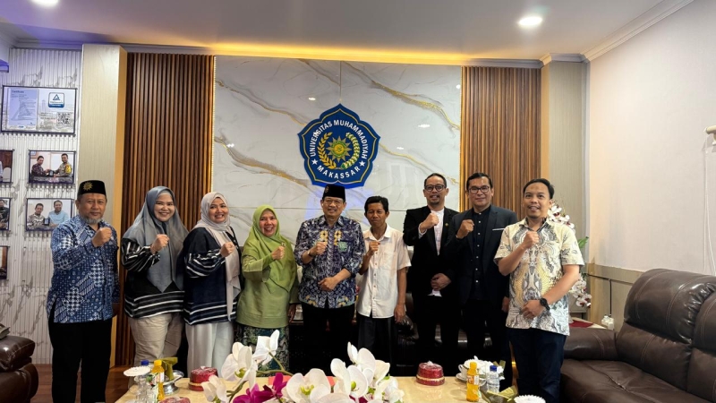 Ketua Majelis Dikdasmen PNF PP Muhammadiyah berkunjung ke Unismuh Makassar - Foto 1