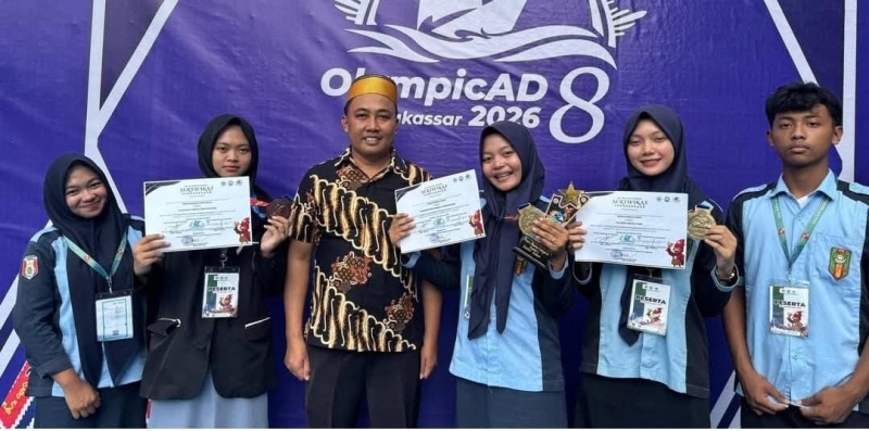 Cetak Prestasi Nasional OlympicAD VIII, Pelajar SMKM Tumijajar dan MIM Pulung Kencana