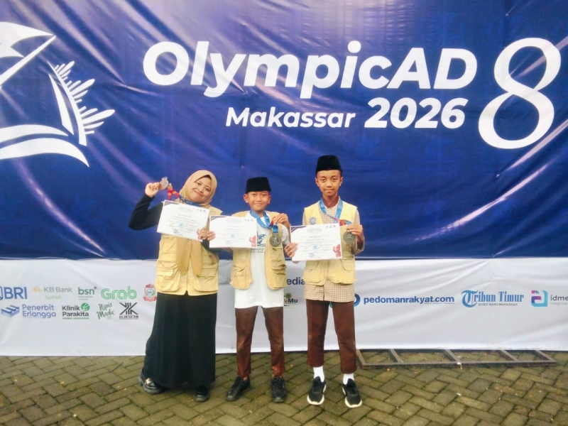 Prestasi Olympicad VIII, SD Muhammadiyah Palur Bawa Pulang 3 Medali