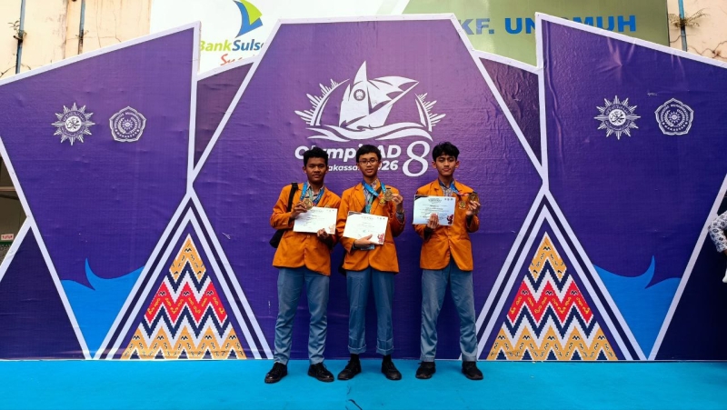 MA Muhammadiyah Kudus Raih Medali Emas MFQ Olympicad VIII di Makassar